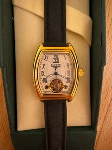 Elysee Renaissance Mechanical Gear Watch Wristwatch Industrial Revolution Men - Picture 1 of 7