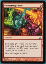Shattering Spree Guildpact NM Red Uncommon MAGIC MTG CARD (ID# 249061) ABUGames