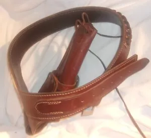 VINTAGE GEORGE LAWRENCE PISTOLE / GUN BANDOLIER GÜRTEL GR 38 M IN GUTEM ZUSTAND - Bild 1 von 8