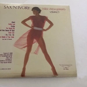 SAX & IVORY - WILDE ARRANGEMENTS VOL IIi- 1980s K&K RECORDS REGGAE JAZZ VINYL LP - Picture 1 of 2