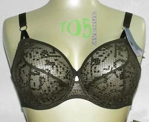 New Underwire Bra Maison Lejaby Elixir Venenum + FR 100D/100E/105E - Picture 1 of 2