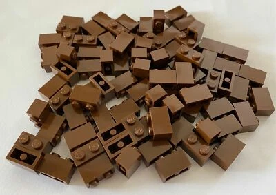 NEW Lego 1x2 Brick 3004 Dark Red Blue Pink Orange Green Trans Clear *YOU CHOOSE* - Image 1 of 2