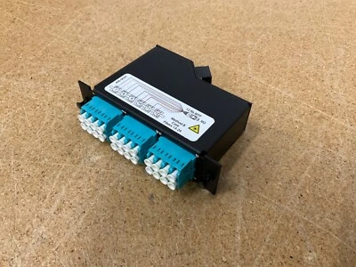 Leviton MTP-LC Method B Edge Fiber Optic Module w/ Dust Covers - Image 1 of 3