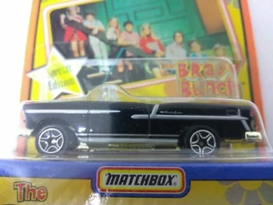 1998 MATCHBOX STAR CAR COLLECTION BRADY BUNCH '55 CHEVY CONVERTIBLE 1/64 SCALE - Picture 1 of 7