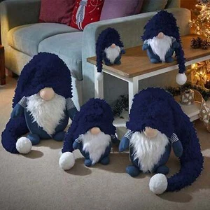 Three Kings Blue Super-Furry Winter Wilbert Gonk 65cm - Picture 1 of 1