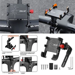 Outdoor Riding Accessories Cell Phone Holder Bracket for Bicycle/Mountain Bike - Picture 1 of 12