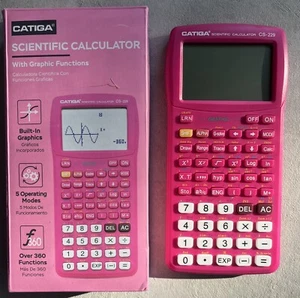 Catiga Scientific Calculator CS-229 With Graphic Functions & LCD Display - Picture 1 of 6