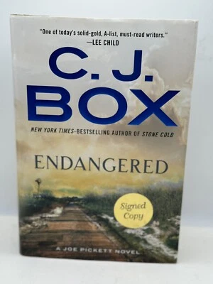 Endangered - SIGNED  AUTOGRAPHED  By Box, C J - VERY GOOD DJHB 964 - Image 1 of 4