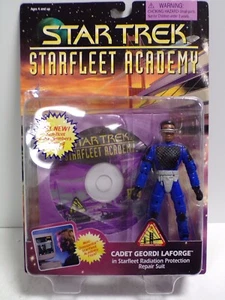 Cadet Geordi La Forge Star Trek Starfleet Academy Playmates Figure - 010224JET2 - Picture 1 of 4