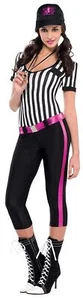 Instant Replay Referee Sports Official Sexy Fancy Dress Halloween Adult Costume - Picture 1 of 8