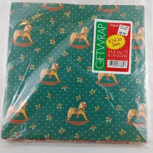 Artfaire Gift Wrap Christmas 16 Full Size Sheets 8 Designs Made in USA New b8 - Picture 1 of 4