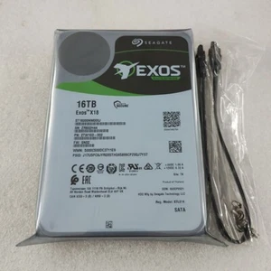 Seagate Exos X18 ST16000NM000J 16TB HDD Warranty 1 year - Picture 1 of 6