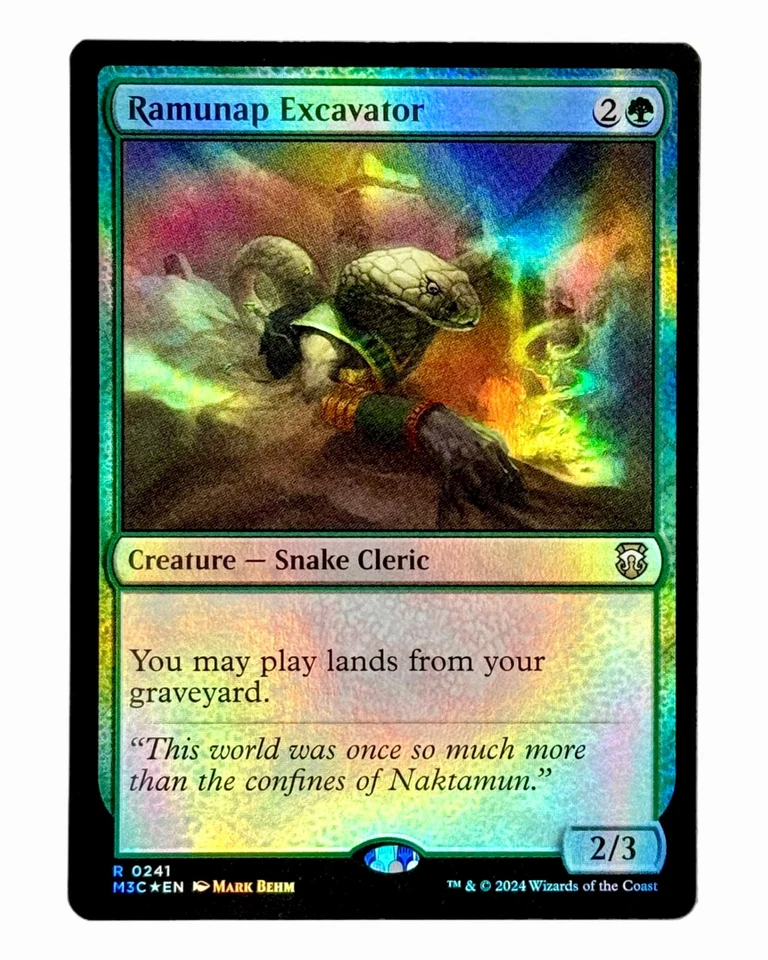 MTG | Ramunap Excavator | Modern Horizons 3 | Ripple Foil | NM | EN - Bild 1 von 1