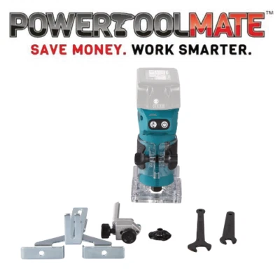 Makita DRT52Z 18v Brushless 1/4" Trimmer/Router Naked - Image 1 of 2