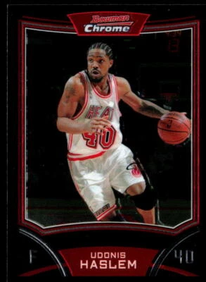 Udonis Haslem 2008-09 Bowman Chrome #56 NMT - Image 1 of 2