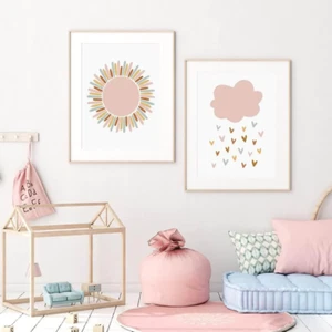 Carteles de lienzo de arte de pared - Juego de 3 - Imagen 1 de 6