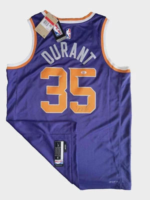 KEVIN DURANT SIGNED AUTOGRAPHED PHOENIX SUNS NBA SWINGMAN JERSEY w/ COA PSA - Image 1 of 4