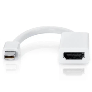 Mini Display Port DP/Thunderbolt Male Plug to HDMI Female Adaptor - Picture 1 of 12