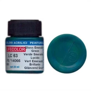Lifecolor LC-63 Gloss Emerald Green FS14066 - Picture 1 of 2