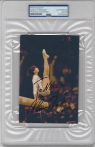 Autographed Nadia Comaneci photo PSA/DNA authenticated - Picture 1 of 1