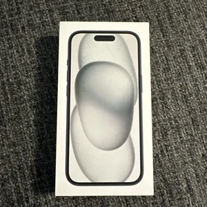 Apple iPhone 15 czarny 128GB oryginalne pudełko puste pudełko, bez telefonu - Zdjęcie 1 z 7
