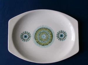 J & G MEAKIN AZTEC 315mm PLATTER GOOD CONDITION - Picture 1 of 2