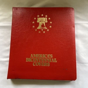 America’s Bicentennial Covers 1776 - 1976 Binder with 10 First Day Covers - Imagen 1 de 16