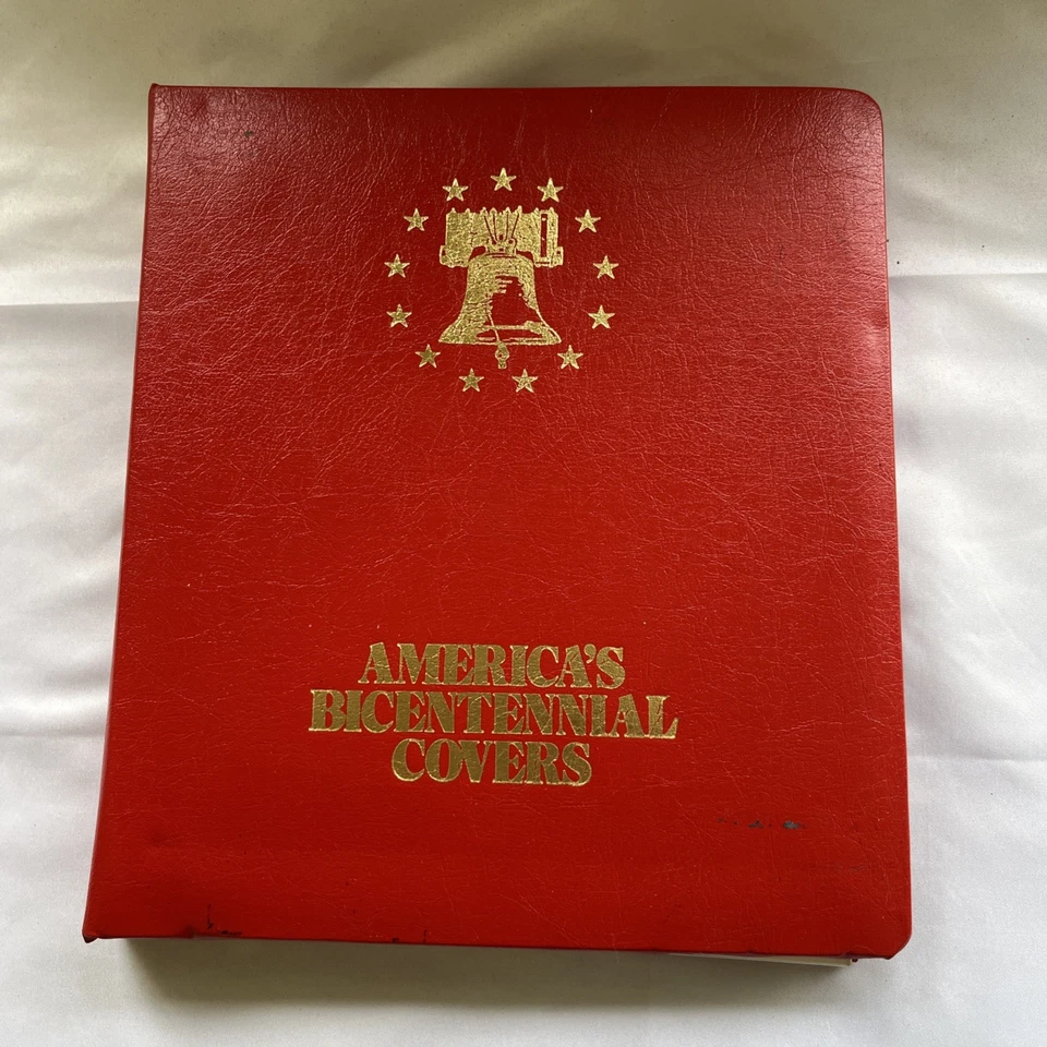 America’s Bicentennial Covers 1776 - 1976 Binder with 10 First Day Covers - Image 1 of 4