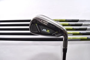6pcs TaylorMade M2 Iron Set 5-6-7-8-9-PW Flex Regular TM7-217 RH Irons Japan - Picture 1 of 15