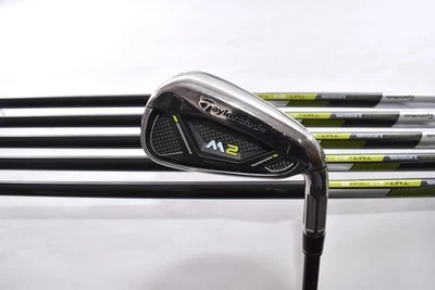 6pcs TaylorMade M2 Iron Set 5-6-7-8-9-PW Flex Regular TM7-217 RH Irons Japan - Image 1 of 4