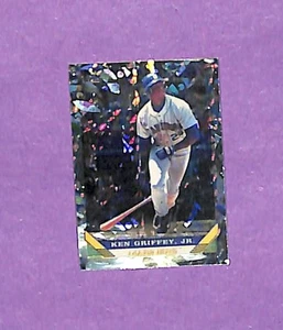 1993 Topps - Ken Griffey Jr #179 Micro Prism Holo Foil - Picture 1 of 2