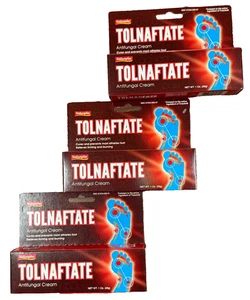 3X Tolnaftat Antimykotische Creme Vergleich zu Tinactin DREI 1 Unze Tuben! - Bild 1 von 3