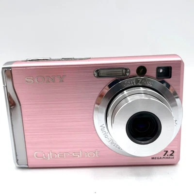 Fotocamera digitale Sony Cyber-shot DSC-W80 rosa giapponese solo testata - Immagine 1 di 4