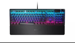 New SteelSeries Apex 5 - Hybrid Mechanical Gaming Keyboard - Per-Key RGB - Picture 1 of 7
