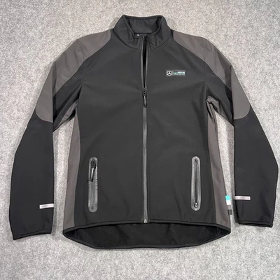 Mercedes-Benz AMG Petronas Formula One Team Full Zip Jacket Men's Size Medium - Image 1 of 4