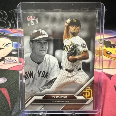 Yu Darvish 2024 Topps AHORA Lou Gehrig Día #LGD-29 Foto 1 de 2