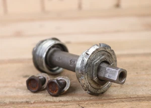 Stronglight 122mm Square Taper Bottom Bracket BSC Vintage Retro Steel Road Bike - Picture 1 of 6