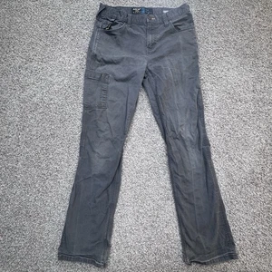 Ariat Rebar M7 Slim Straight Leg Boot Cut 32 X 36 Charcoal Grey EUC - Picture 1 of 6