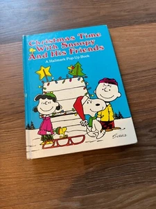 1978 Hallmark Pop Up Book Christmas Time With Snoopy & His Friends vintage book - Bild 1 von 9