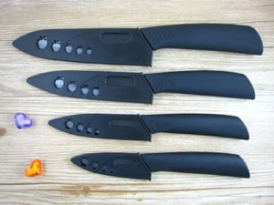 Kitchen Ceramic Knives Set of 4 for Cutting Fruits, Vegetables and Boneless Meat - Picture 1 of 10