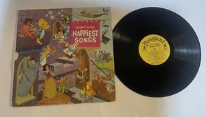 Walt Disney "Happiest Songs" Vinyl LP 1967 1st Press Disneyland ‎DL-3509 Gulf - Picture 1 of 2