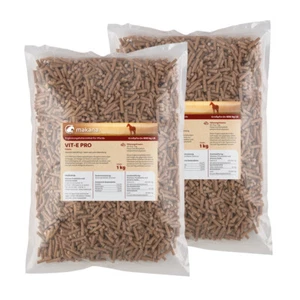 Makana VIT-E PRO PELLETS für Pferde, mit Selen und Lysin, 2 x 1 kg - Bild 1 von 2