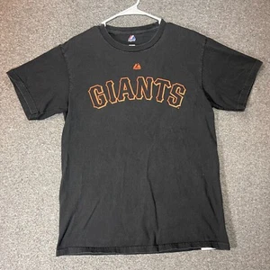 MAJESTIC Camisa Adulto Mediana Negra Brian Wilson 38 MLB Béisbol Mangas Cortas Para Hombre - Imagen 1 de 11
