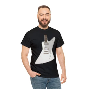 KISS Tommy  Thayer's Gibson Explorer Guitar Short Sleeve unisex Tee T Shirt - Picture 1 of 37