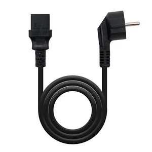 NANOCABLE 10.22.0102-L2 CPU, CEE7 Male to C12 Female, Black, 2 m - Photo 1/2