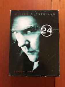 24 Season 3 Three (DVD, 2009, 7-Disc Set) Kiefer Sutherland - Picture 1 of 1