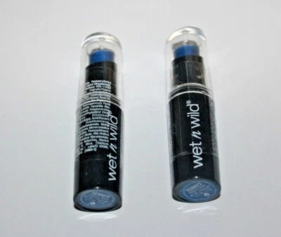 Wet N Wild Megalast Lip Color Lipstick #1230072 Galaxi Blue Lot Of 2 Sealed - Image 1 of 2