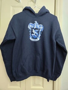 Harry Potter Ravenclaw Navy Blue Hoodie XL Gildan Heavy Blend Fleece Warm Cozy W - Bild 1 von 3