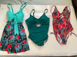 SALE 3 New XXLARGE Women’s 2 one piece one top Tempt me swimwear 2XL - Picture 1 of 13
