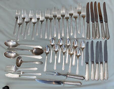Lunt Treasure William & Mary Sterling Silver Flatware - 47 pieces - Carving set